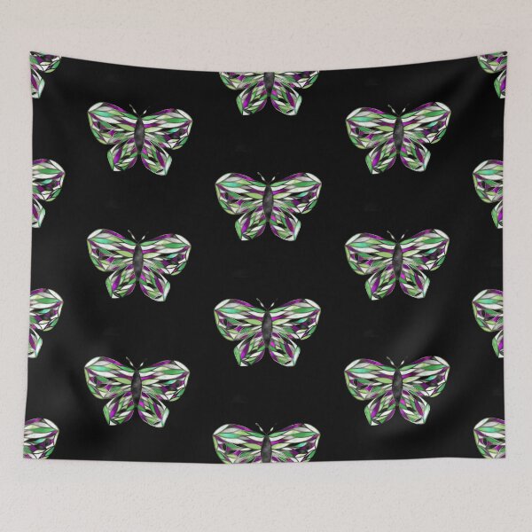 Item preview, AroAce Pride Moth (Version 1) designed and sold by O1RSH.