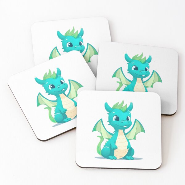 Item preview, Cute Blue Cartoon Dragon - Baby Dragon designed and sold by unknown-places.