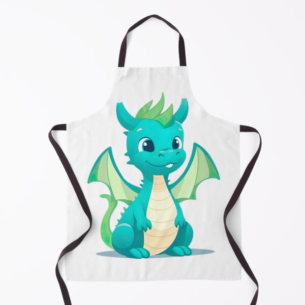 Artikelvorschau, Niedlicher Blauer Cartoon Drache - Baby Drache entworfen und verkauft von unknown-places.