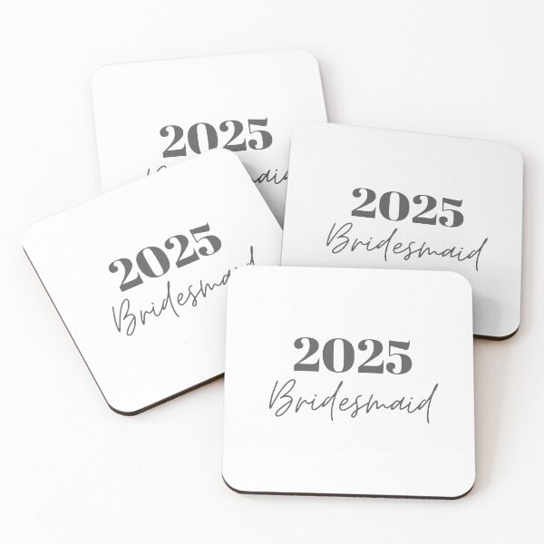 Item preview, 2025 Bridesmaid designed and sold by InyasArt.