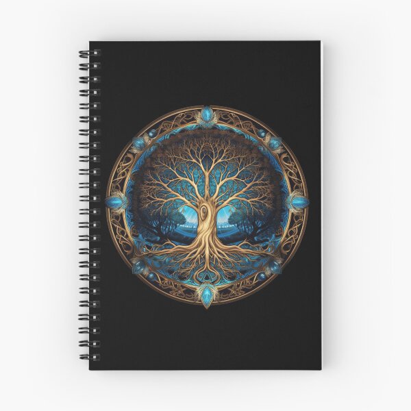 Artikelvorschau, Viking Mythology Classic | Black | Tree of Yggdrasil entworfen und verkauft von FantasySoul.