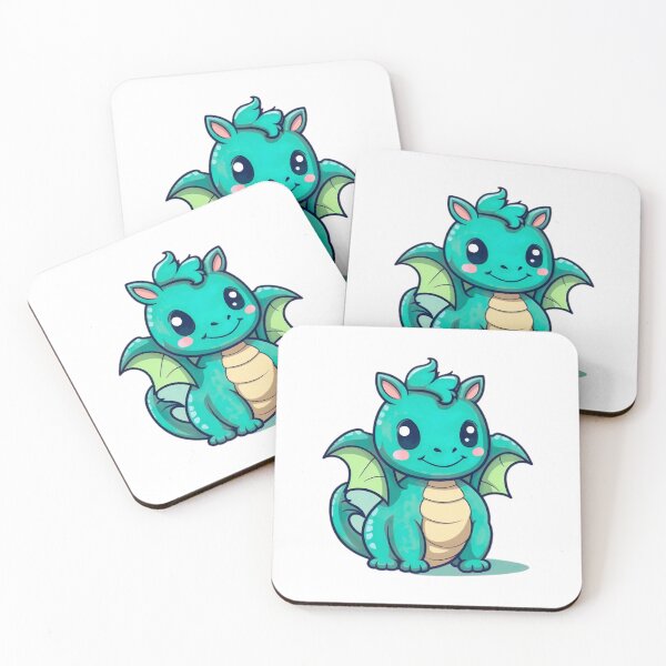 Item preview, Cute Blue Cartoon Dragon - Baby Dragon designed and sold by unknown-places.