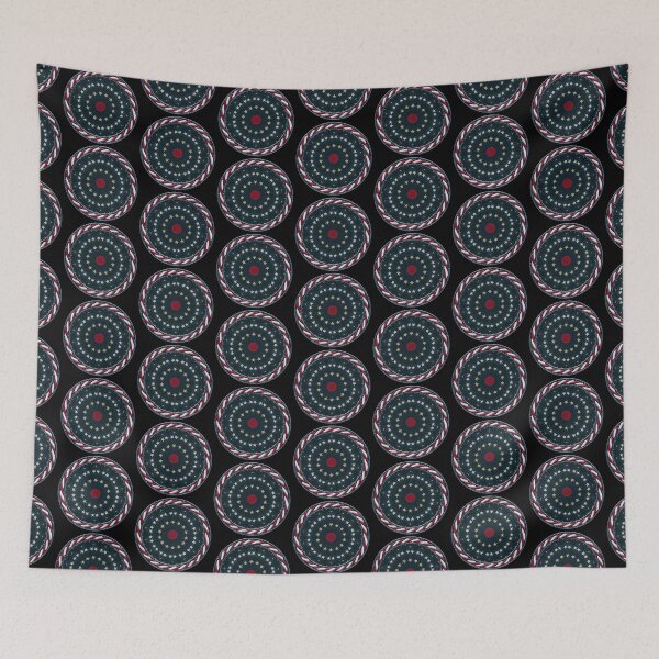 Item preview, Kaleidoscope July 4th Stars and Stripes in Celtic Circle Frame 2 designed and sold by Swabcraft.