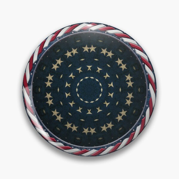 Artikelvorschau, Kaleidoscope July 4th Stars and Stripes in Celtic Circle Frame 3 entworfen und verkauft von Swabcraft.