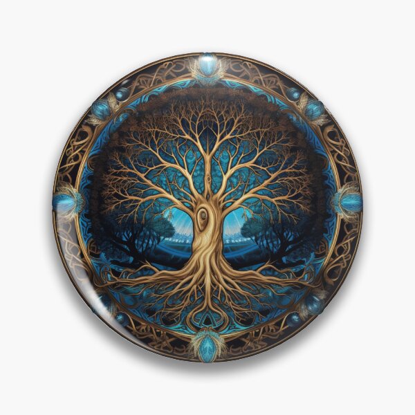 Artikelvorschau, Viking Mythology Classic | White | Tree of Yggdrasil entworfen und verkauft von FantasySoul.