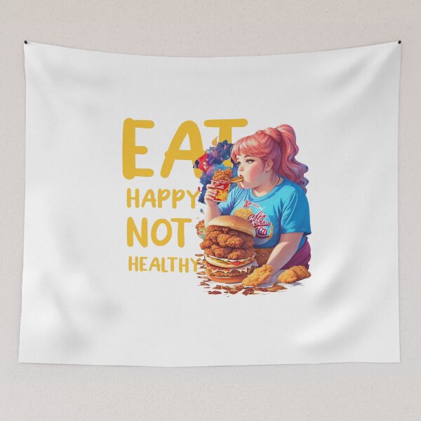 Artikelvorschau, Eat happy not healthy: Beyond Nutrition entworfen und verkauft von Paolospresent.