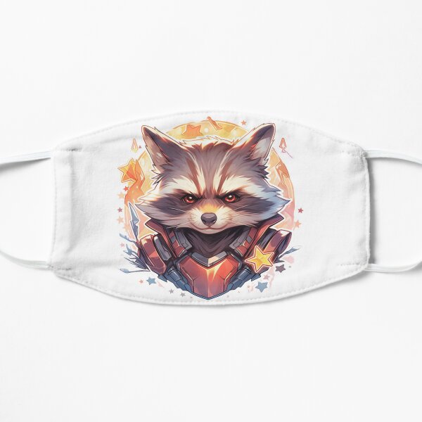 rocket raccoon face mask