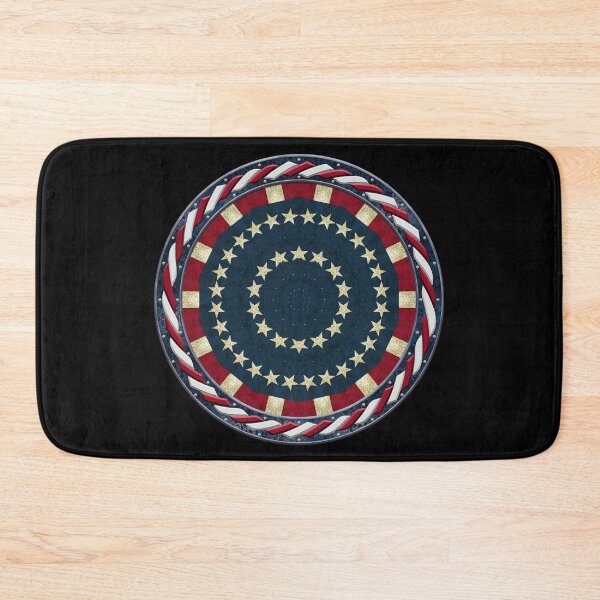 Item preview, Kaleidoscope July 4th Stars and Stripes in Celtic Circle Frame 5 designed and sold by Swabcraft.