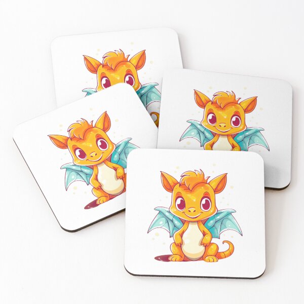 Item preview, Cute Orange Cartoon Dragon - Baby Dragon designed and sold by unknown-places.