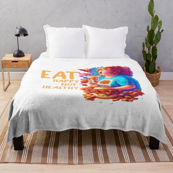 Artikelvorschau, Eat happy not healthy: Finding Bliss in Every Bite entworfen und verkauft von Paolospresent.