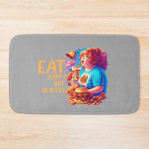 Artikelvorschau, Eat happy not healthy: Finding Bliss in Every Bite entworfen und verkauft von Paolospresent.