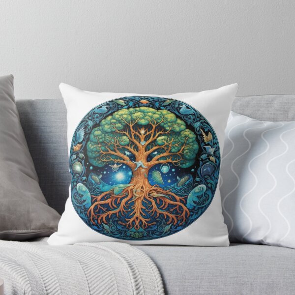 Artikelvorschau, Scandinavian Mythology Classic | White | Tree of Yggdrasil entworfen und verkauft von FantasySoul.