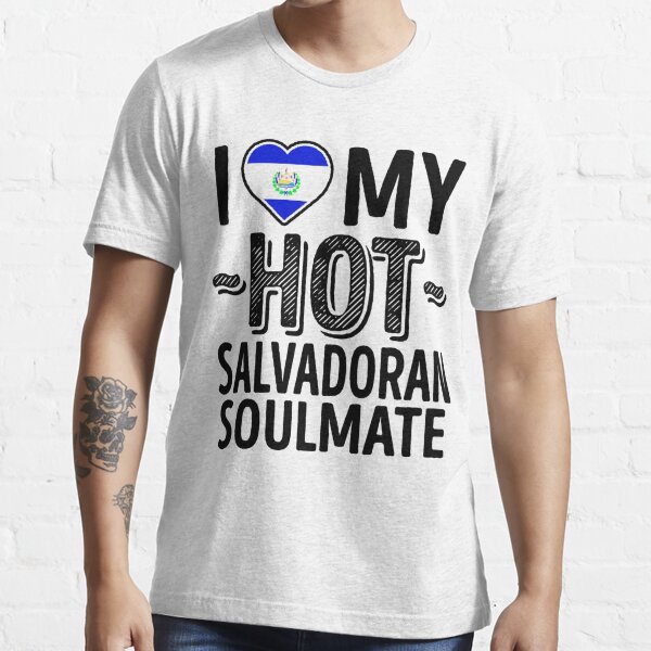 «Amo a mi alma salvadoreña - Cute El Salvador Parejas románticas camisetas y pegatinas de amor» de AirInMyHeart | Redbubble