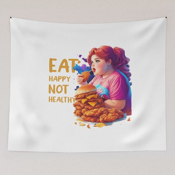 Artikelvorschau, Eat happy not healthy: Breaking the Mold entworfen und verkauft von Paolospresent.