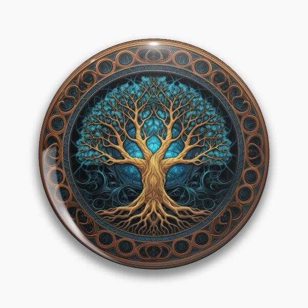 Artikelvorschau, Pagan Norse Mythology Tales | Black | Tree of Yggdrasil entworfen und verkauft von FantasySoul.