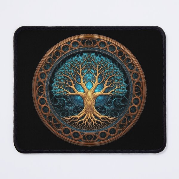 Item preview, Pagan Norse Mythology Tales | Black | Tree of Yggdrasil designed and sold by FantasySoul.