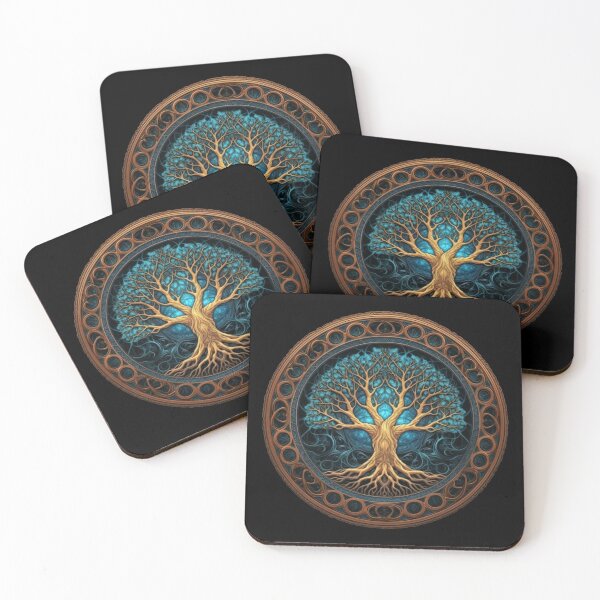 Item preview, Pagan Norse Mythology Tales | Black | Tree of Yggdrasil designed and sold by FantasySoul.