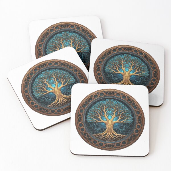 Item preview, Pagan Norse Mythology Tales | White | Tree of Yggdrasil designed and sold by FantasySoul.