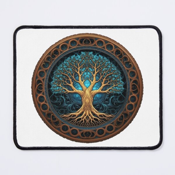 Item preview, Pagan Norse Mythology Tales | White | Tree of Yggdrasil designed and sold by FantasySoul.