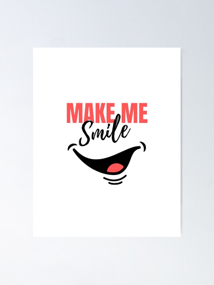 Cute Smile Microwave | Poster