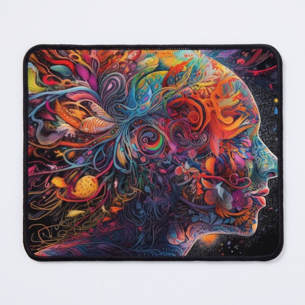 Item preview, Colorful and Abstract Art Face designed and sold by JustArtDesign9.