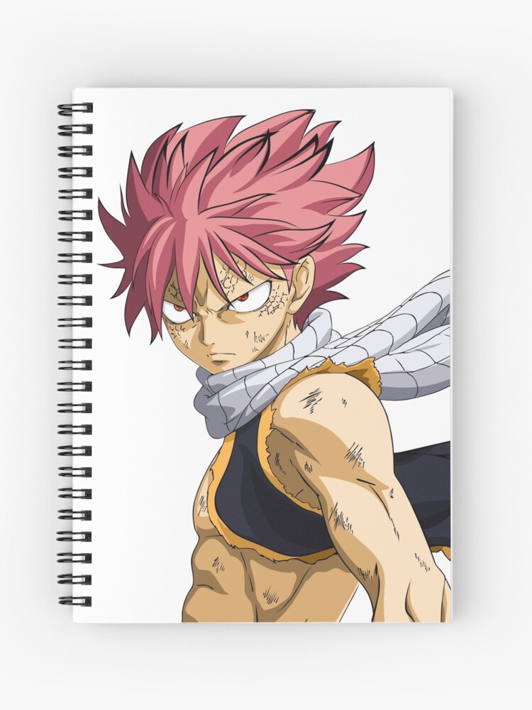 Natsu Dragneel Spiral Notebook By Fanu11 Redbubble
