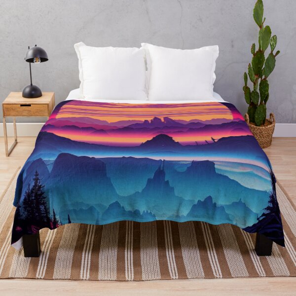 Item preview, Enchanting Landscape in Red Moon designed and sold by JustArtDesign9.