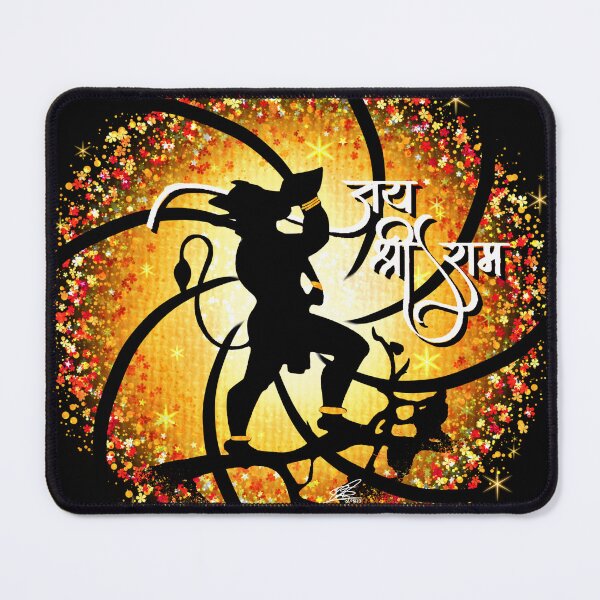 Item preview, Jai Hanuman - Jai Shree Ram designed and sold by Roysdisturbia.