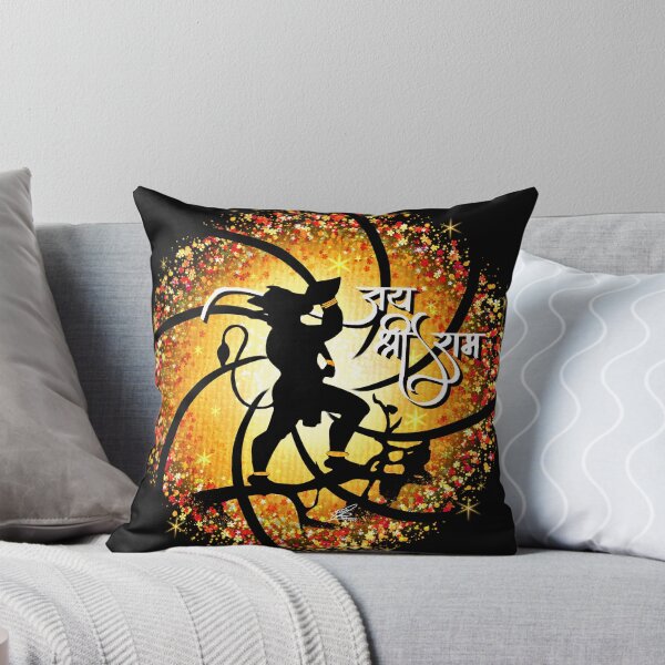 Item preview, Jai Hanuman - Jai Shree Ram designed and sold by Roysdisturbia.