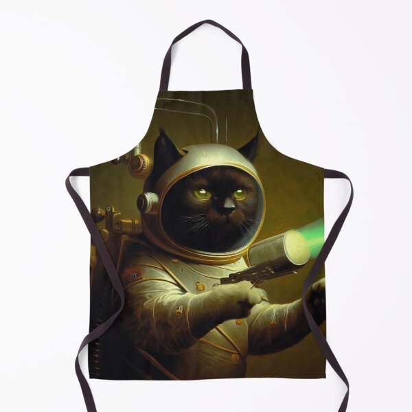 Item preview, Antropomorphic Cat in Space Suit designed and sold by thematics.