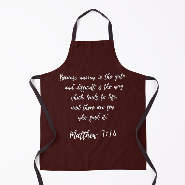 Item preview, Matthew 714 Narrow is the gate - Inspirational designed and sold by meShirtUS.
