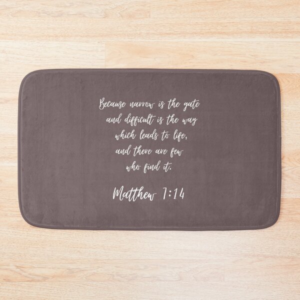 Item preview, Matthew 714 Narrow is the gate - Inspirational designed and sold by meShirtUS.