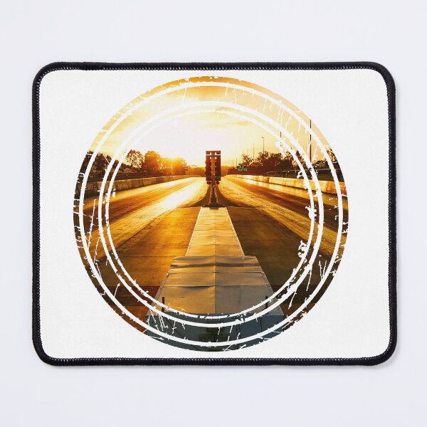 Item preview, Drag Track Drag Strip Christmas Tree Sun on Golden Hour designed and sold by dragphotos.