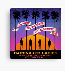 Barenaked Ladies letzten Sommer 2018 Tour Gembira Leinwanddruck