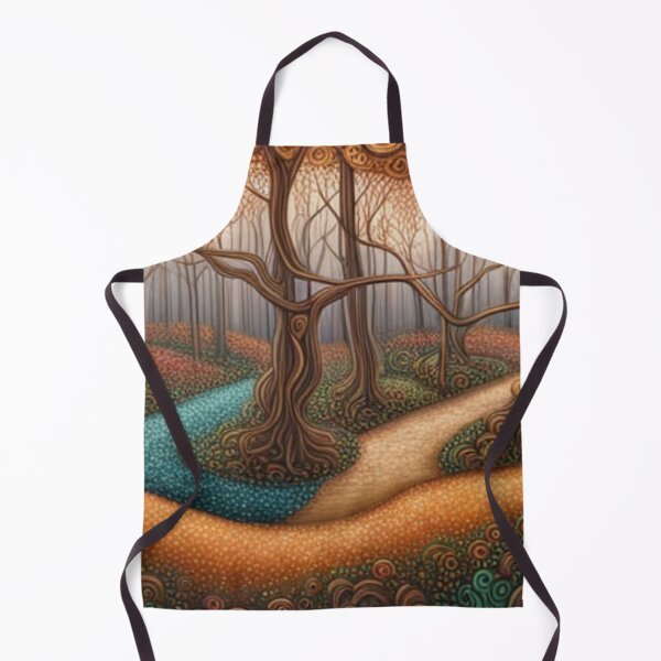 Item preview, Fantasy Enchanted folkart Forest designed and sold by EpicFoxArt.