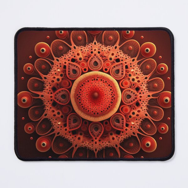 Item preview, Vibrant Red Tribal Art designed and sold by JustArtDesign9.
