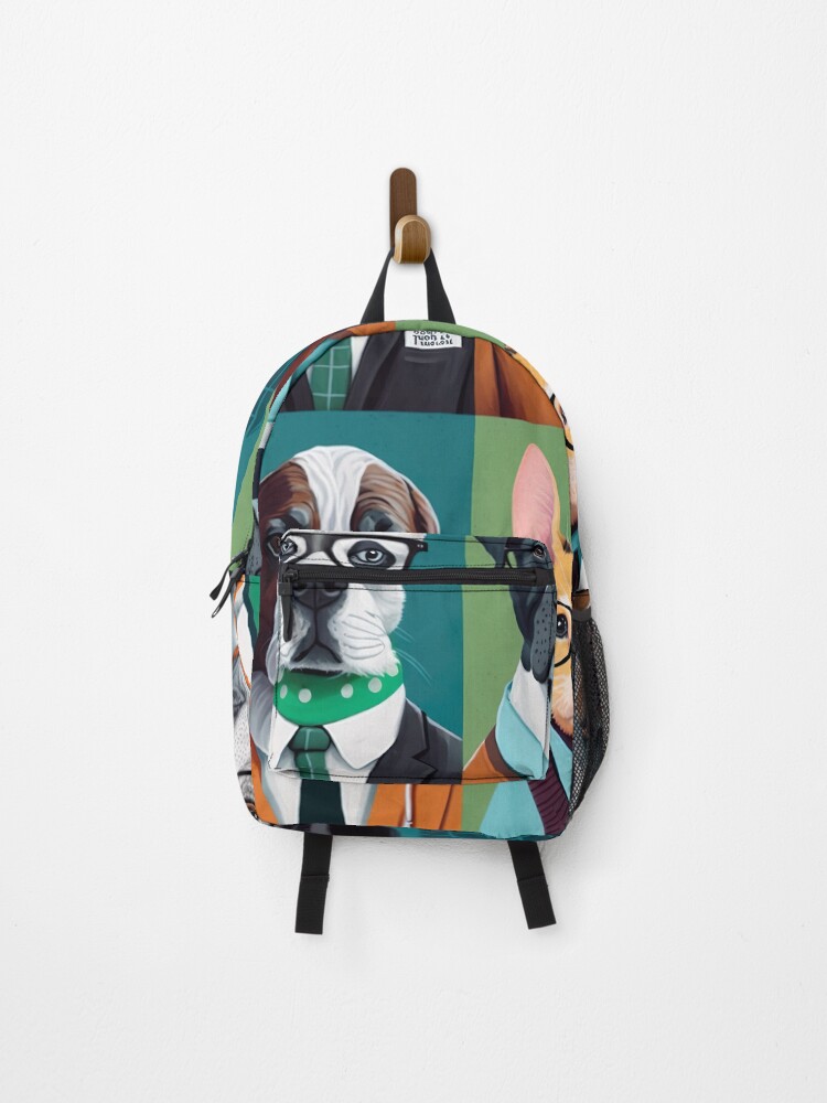 Thumbnail 1 of 3, Backpack, Professional Dogs designed and sold by InkspireWay.