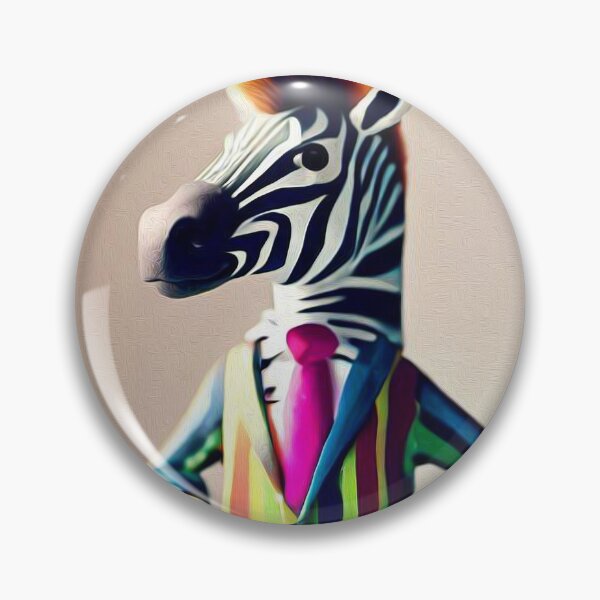 Item preview, Antropomorphic Zebra in a Fashion Shoot designed and sold by thematics.