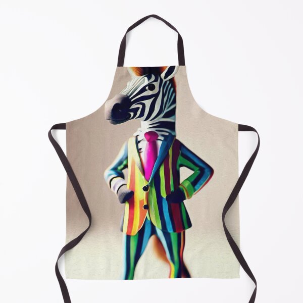 Item preview, Antropomorphic Zebra in a Fashion Shoot designed and sold by thematics.