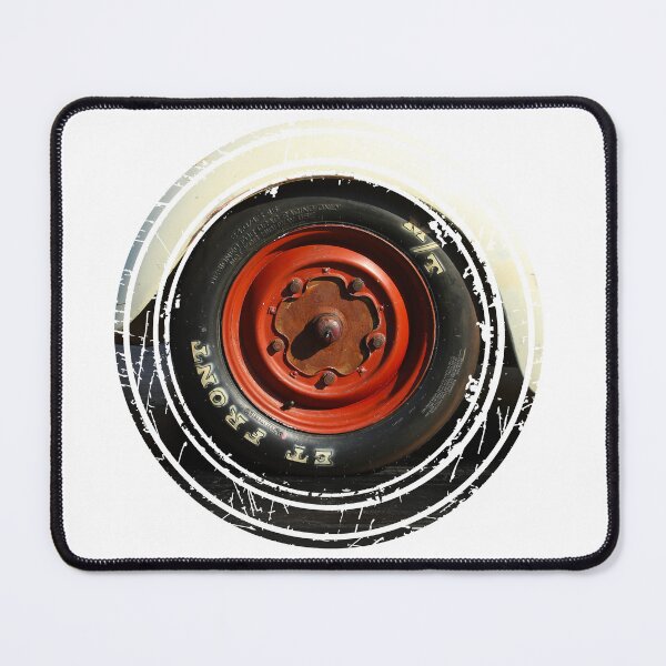 Item preview, Ratrod Vintage Tyre on Red Rim Hot Rod designed and sold by dragphotos.