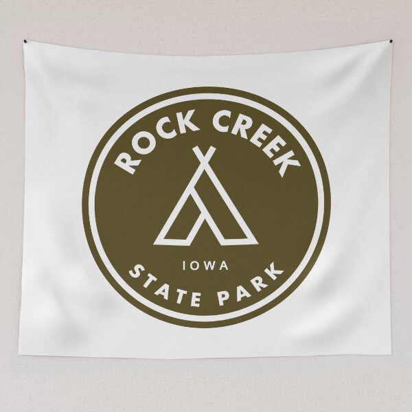 Item preview, Rock Creek State Park Iowa Tent designed and sold by bivenart.