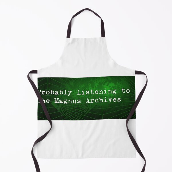 Item preview, Probably listening to the Magnus Archives bumper (or not) designed and sold by Hannahrose96.