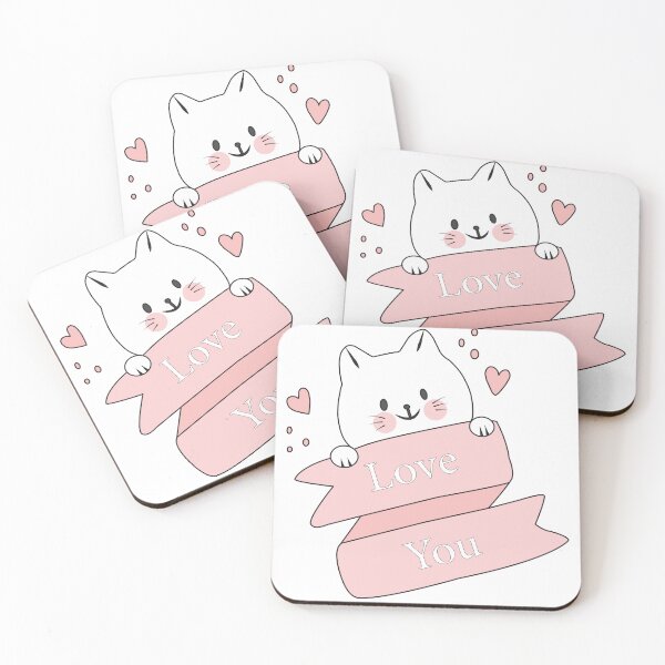 Item preview, Kitty Love: A Heartfelt Message designed and sold by Brannas-designs.