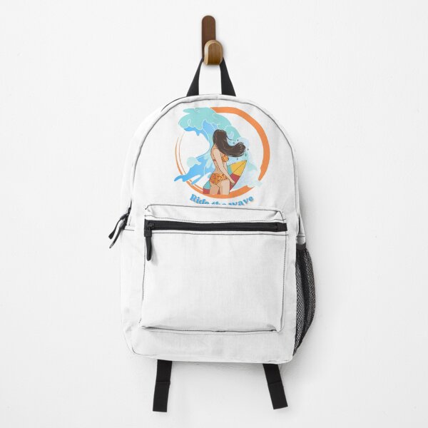 Item preview, girl surfer ride the wave summer  designed and sold by DESIGNIRIS.