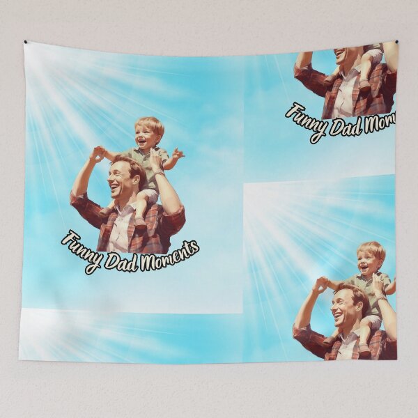 Item preview,  Funny Dad Moments Gift For Father And Child For Father's Day 19 June designed and sold by MegaColor.
