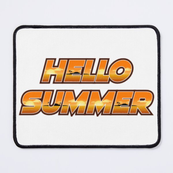 Item preview, Hello Summer designed and sold by donlmartino.