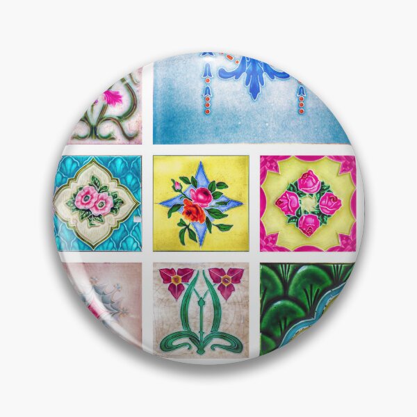Item preview, Singapore, Peranakan Tiles, rectangular 3 designed and sold by John Seaton Callahan.