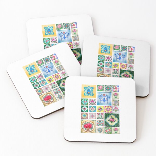 Item preview, Singapore, Peranakan Tiles, rectangular 3 designed and sold by John Seaton Callahan.