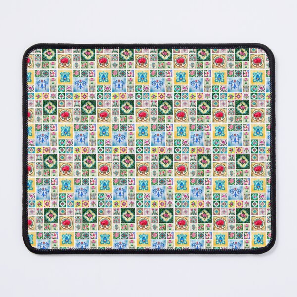 Item preview, Singapore, Peranakan Tiles, rectangular 3 designed and sold by John Seaton Callahan.
