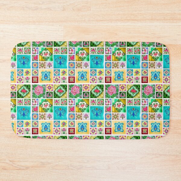 Item preview, Singapore, Peranakan Tiles, rectangular 4 designed and sold by John Seaton Callahan.